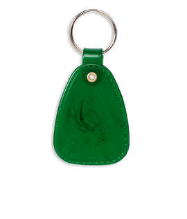 Saddle Shaped Keychain - Color: Translucent Green