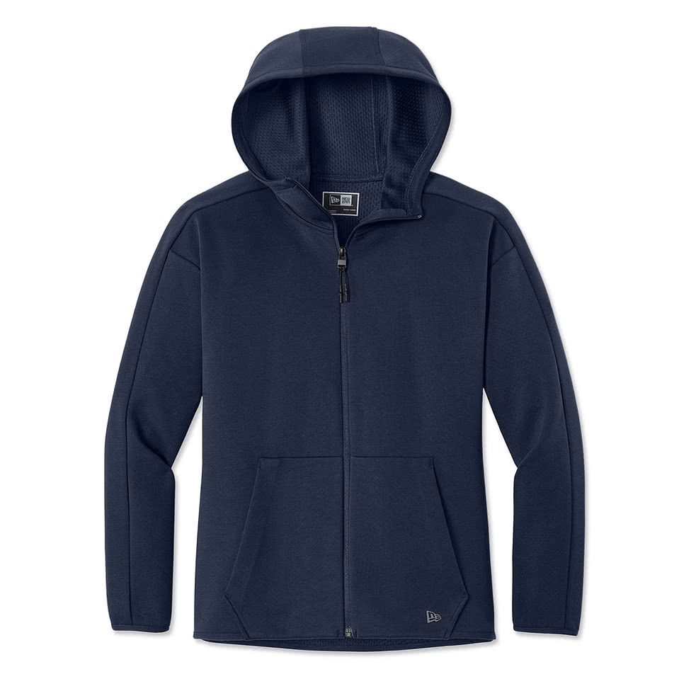 New Era Women's Double Back Zip Hoodie