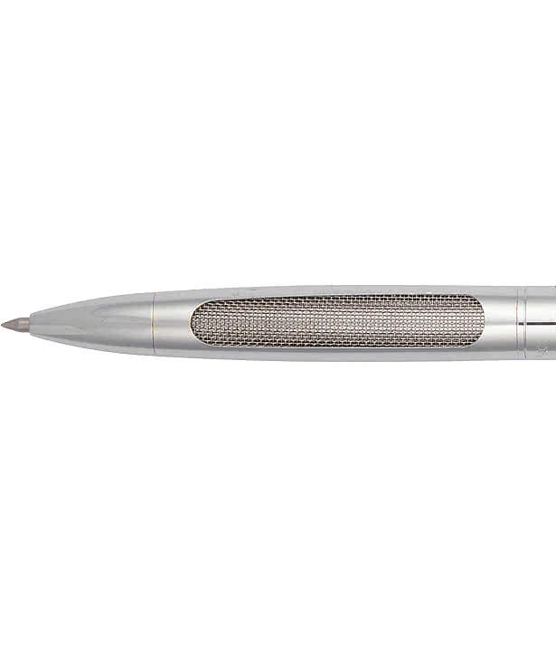 Luxe Recycled Stainless Steel Gel Ballpoint Pen (black ink)