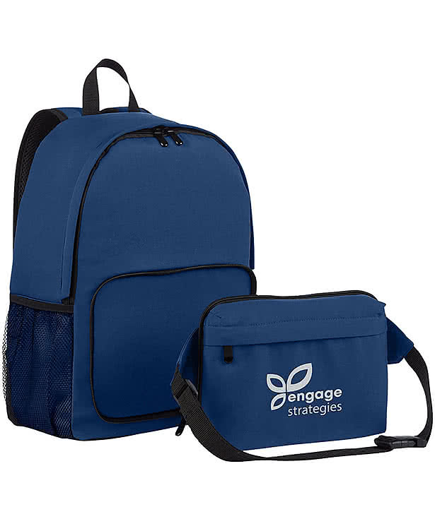 Hampton Eco Friendly 2-in-1 Backpack
