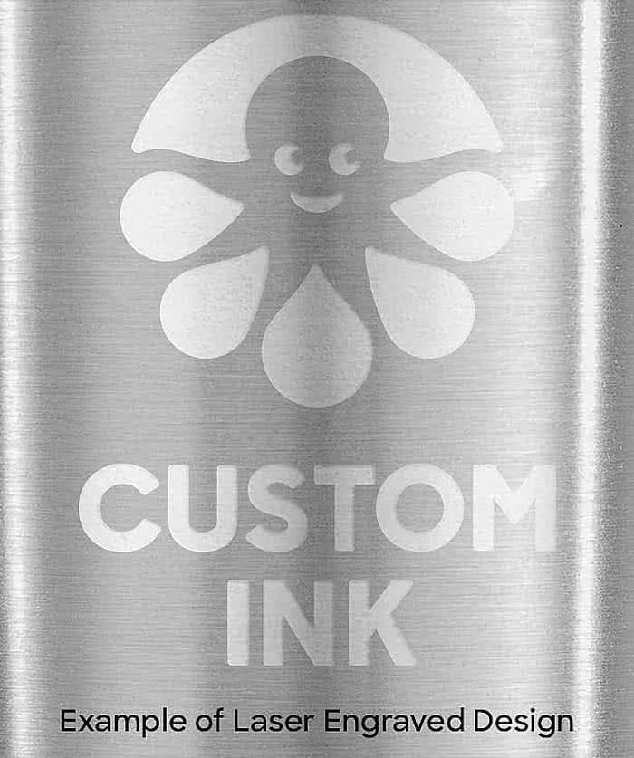Custom Laser-Engraved Water Bottles (16 oz) - No Minimums