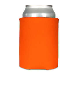 Foldable Can Cooler - Color: Orange