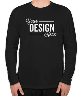 Sport-Tek Tall Competitor Long Sleeve Performance Shirt - Color: Black