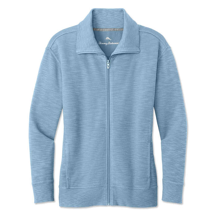 Tommy Bahama Women's Tobago Bay Slub Full Zip Sweatshirt