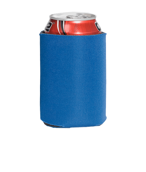 Collapsible Insulated Can Cooler in BLUE-REFLEX