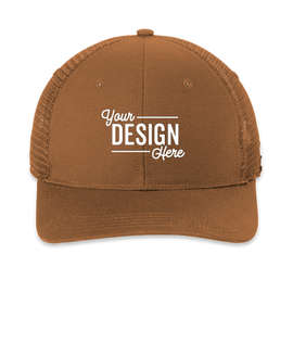 Carhartt Cotton Canvas Mesh Back Trucker Hat - Color: Carhartt Brown