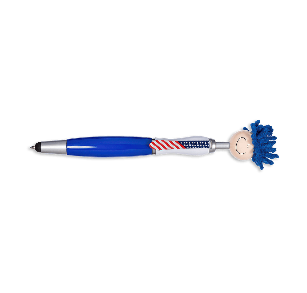 MopToppers Patriotic Ballpoint Stylus Pen (black ink)-default