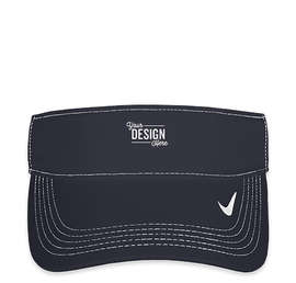 Nike Dri-FIT Swoosh Performance Visor - Color: Navy
