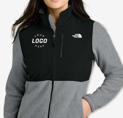 Custom The North Face Women's Highest Peak Full-Zip Fleece Jacket