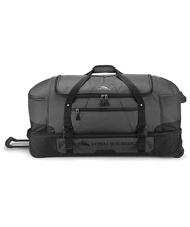 High Sierra Fairlead 34" Drop Bottom Wheeled Duffel Bag