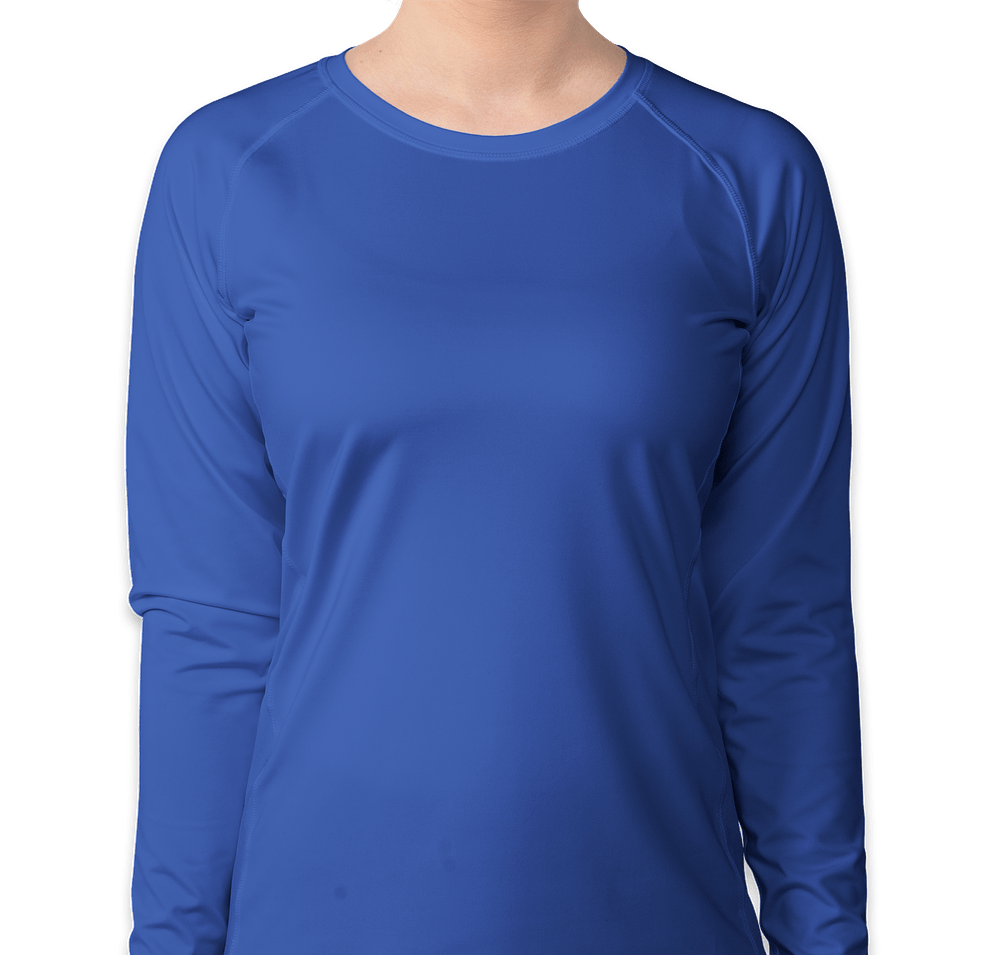 Sport-Tek Women's Long Sleeve Rash Guard Shirt-default