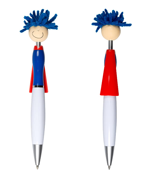 MopToppers Superhero Ballpoint Pen (black ink)