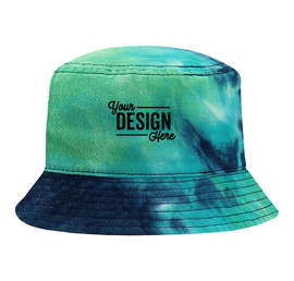 Sportsman Tie-Dye Bucket Hat - Color: Ocean