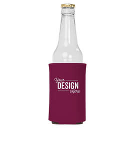 Foldable Bottle Cooler - Color: Burgundy