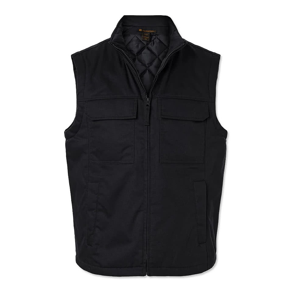 Harriton ClimaBloc Station Insulated Vest - Printed