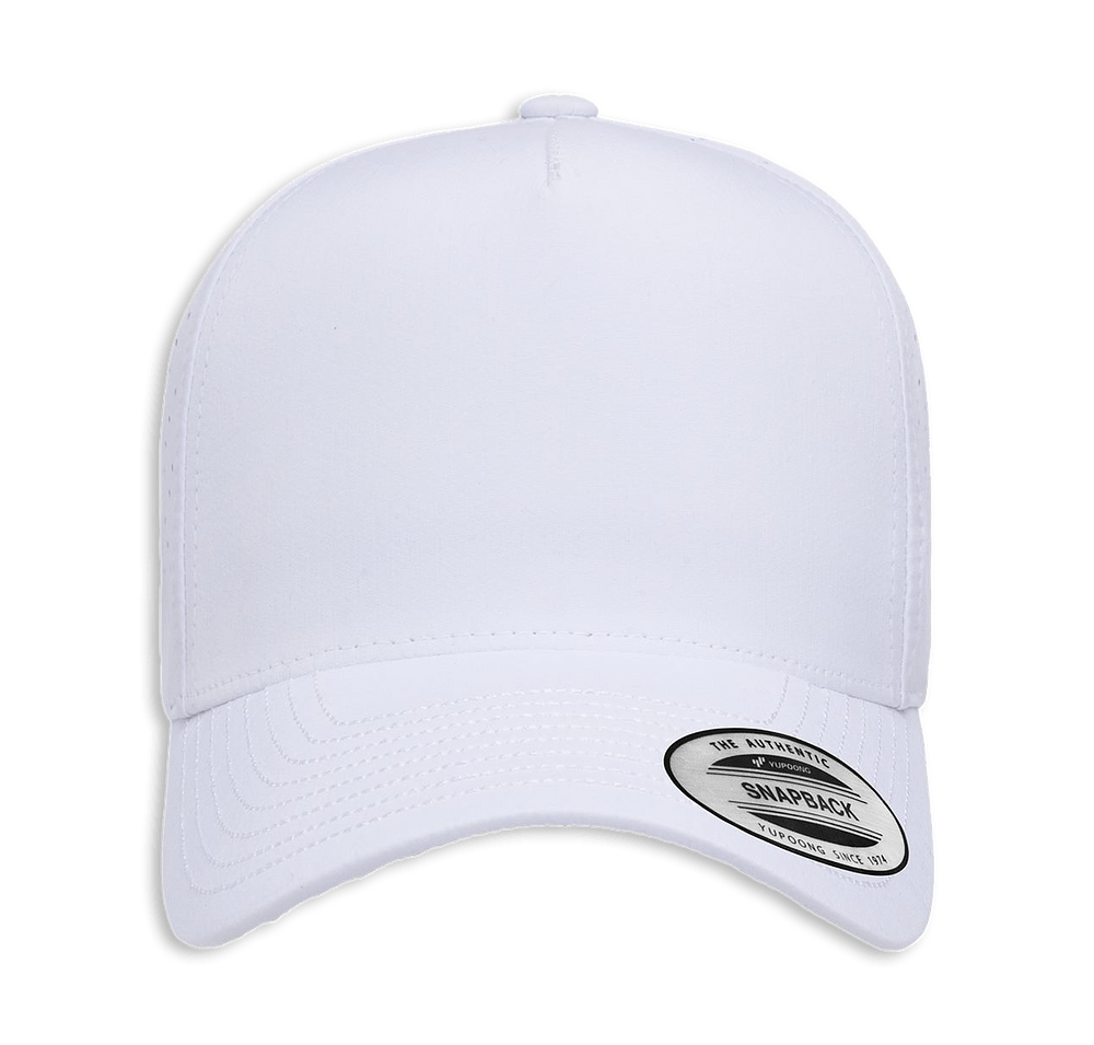 Yupoong Classics Perforated Snapback Baseball Hat - Printed-default