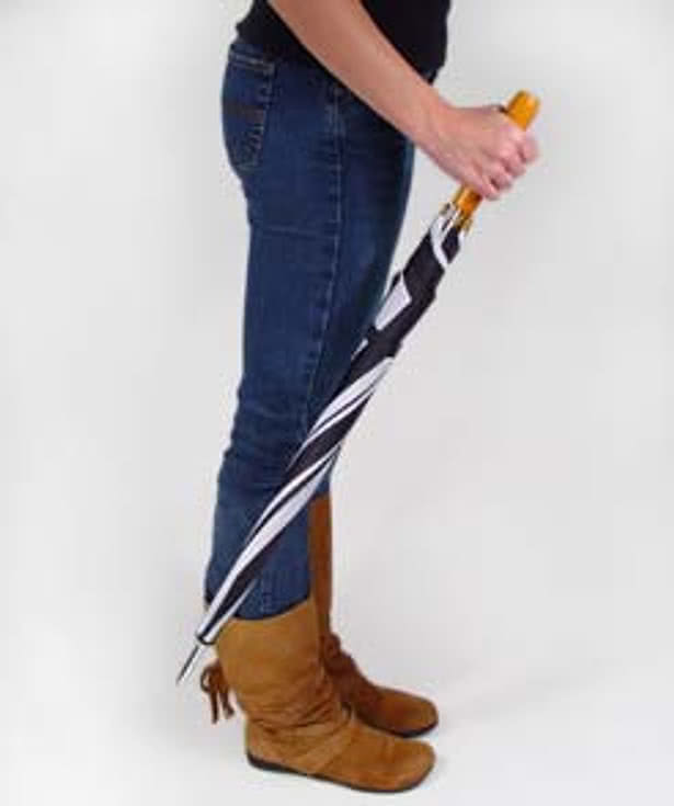 Toppers Two-Tone Mid-Size Umbrella