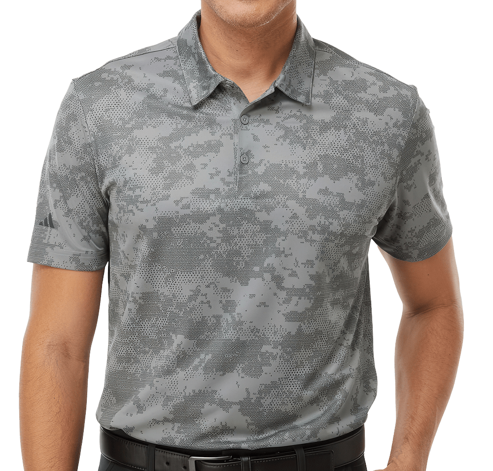 Adidas All Over Camo Recycled Performance Polo-default