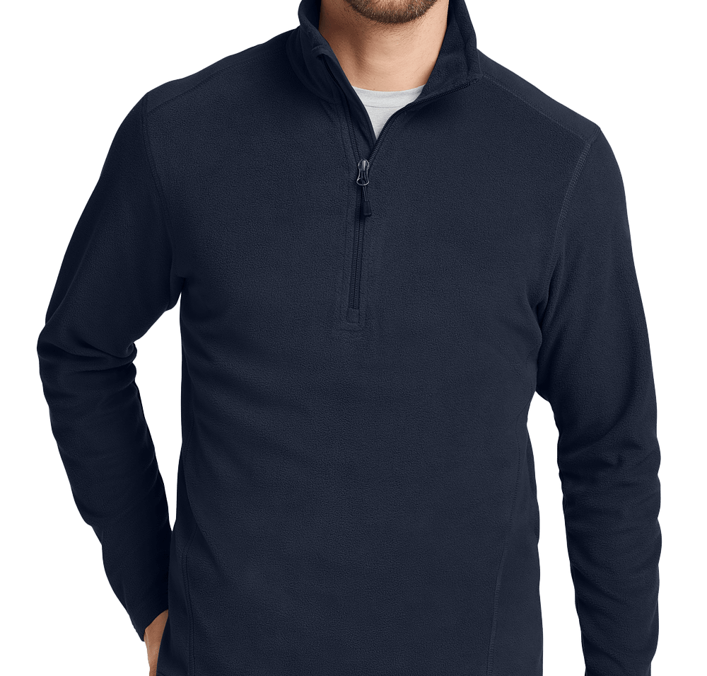 Eddie Bauer Half Zip Microfleece Jacket-default