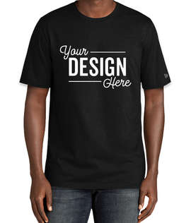 New Era Tri-Blend T-shirt - Color: Black Solid