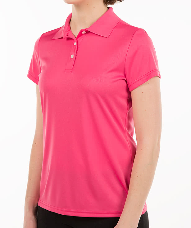 Hanes Women's Cool Dri UPF 50 Performance Polo - Screen Printed