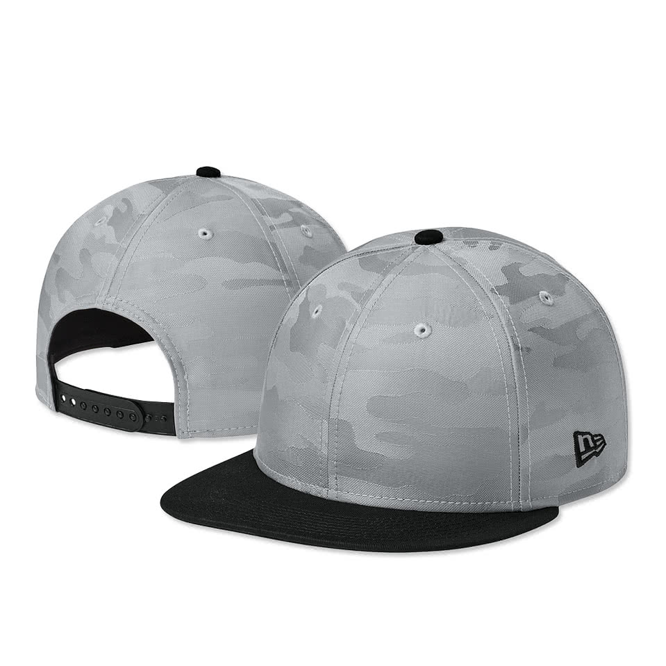 New Era 9FIFTY Flat Bill Camo Baseball Hat