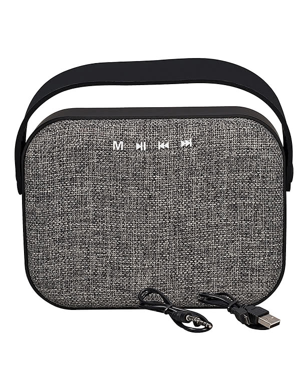 Woven Fabric Wireless Speaker with Handle