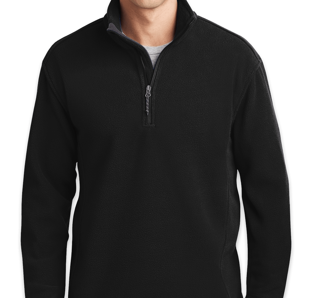 Port Authority Value Quarter Zip Fleece Pullover-default