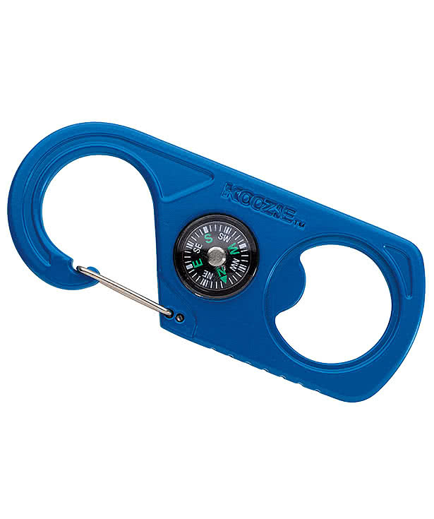 Laser Engraved Koozie® 2-in-1 Carabiner