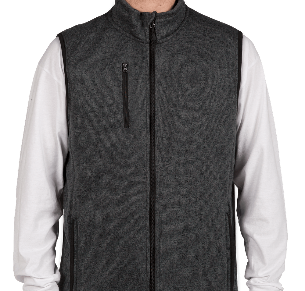 Charles River Sweater Fleece Vest-default