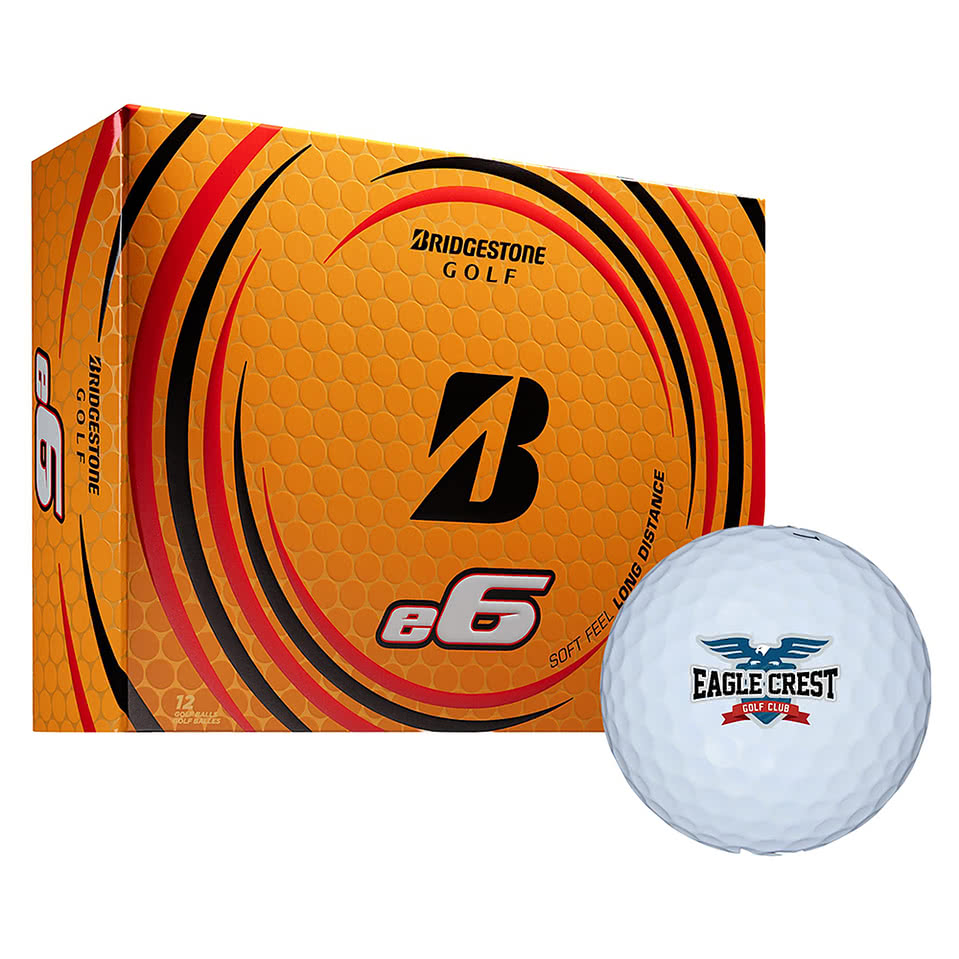 Bridgestone E6 Soft Golf Balls (Box of 12)
