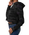 Independent Trading Women's Camo Cropped Hoodie