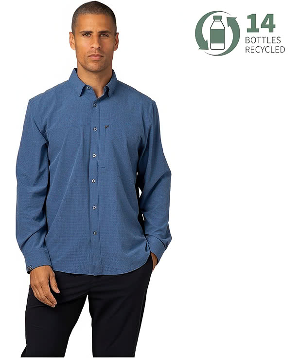 Storm Creek Naturalist Recycled Long Sleeve Dress Shirt