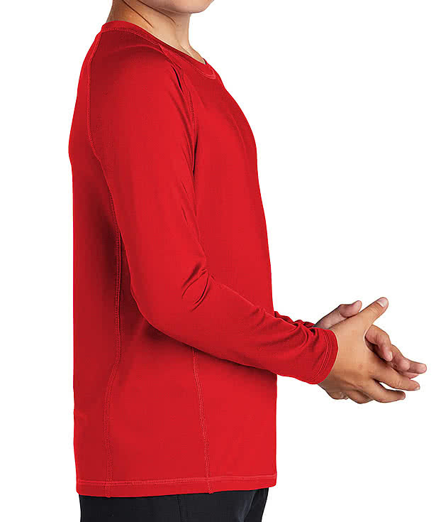 Sport-Tek Youth Long Sleeve Rash Guard Shirt