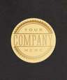 Embossed 1.5" Circle Roll Labels (Roll of 500)