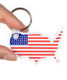 USA Flag Keychain