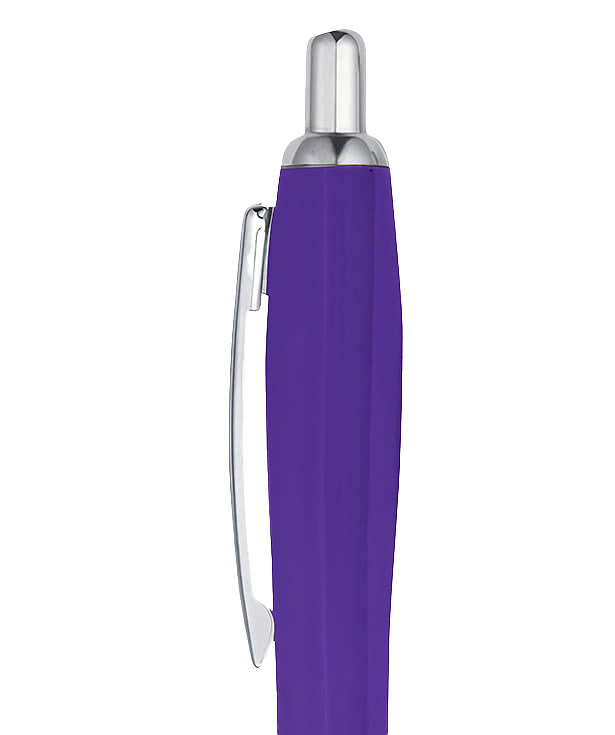 Satin Antimicrobial Ballpoint Pen (black ink)