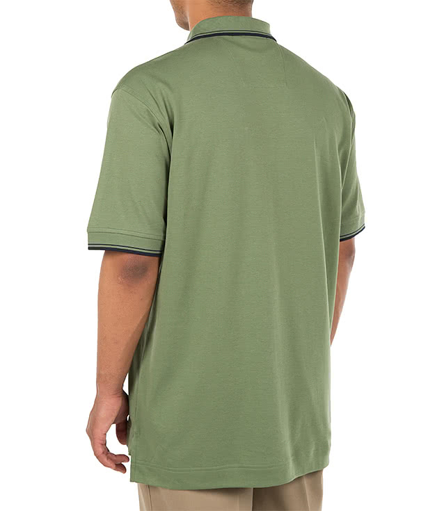 Canada - Devon & Jones Tipped Pima Interlock Polo