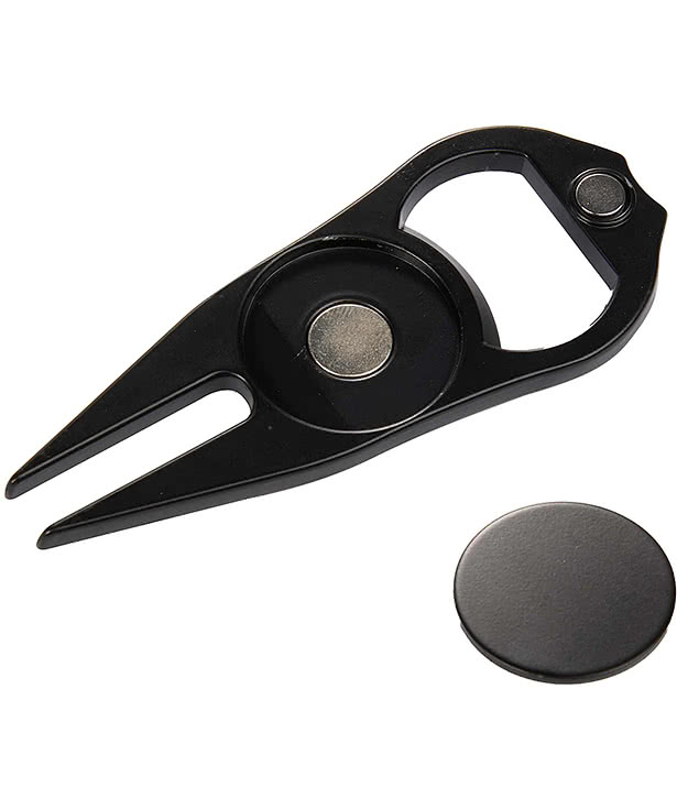 Laser Engraved Bottle Opener Divot Tool and Ball Marker