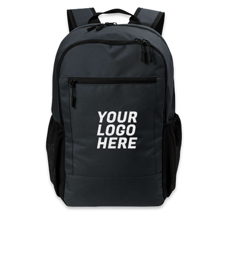 Port Authority Daily Commute 15" Computer Backpack in Grey Smoke