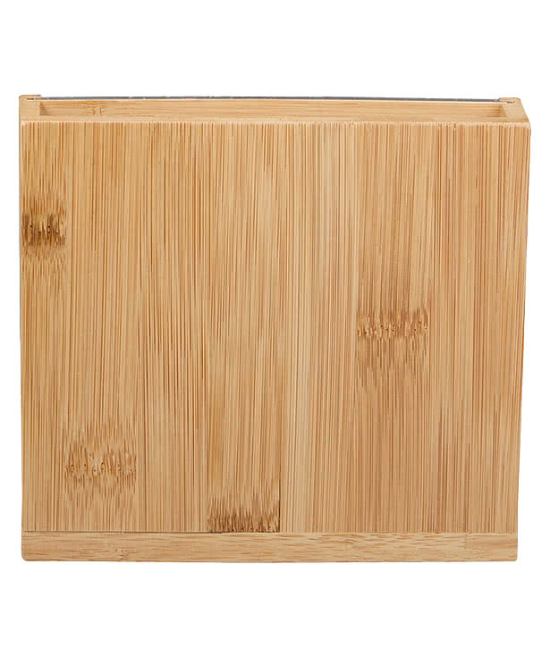 Bamboo Photo Frame Desktop Organizer and Phone Stand