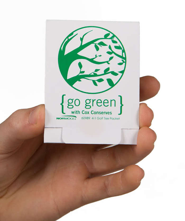 4-1 Golf Tee Packet - 2-3/4" Tee