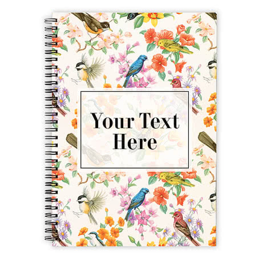 Birds JournalBooks ® Spiral Notebook in Birds