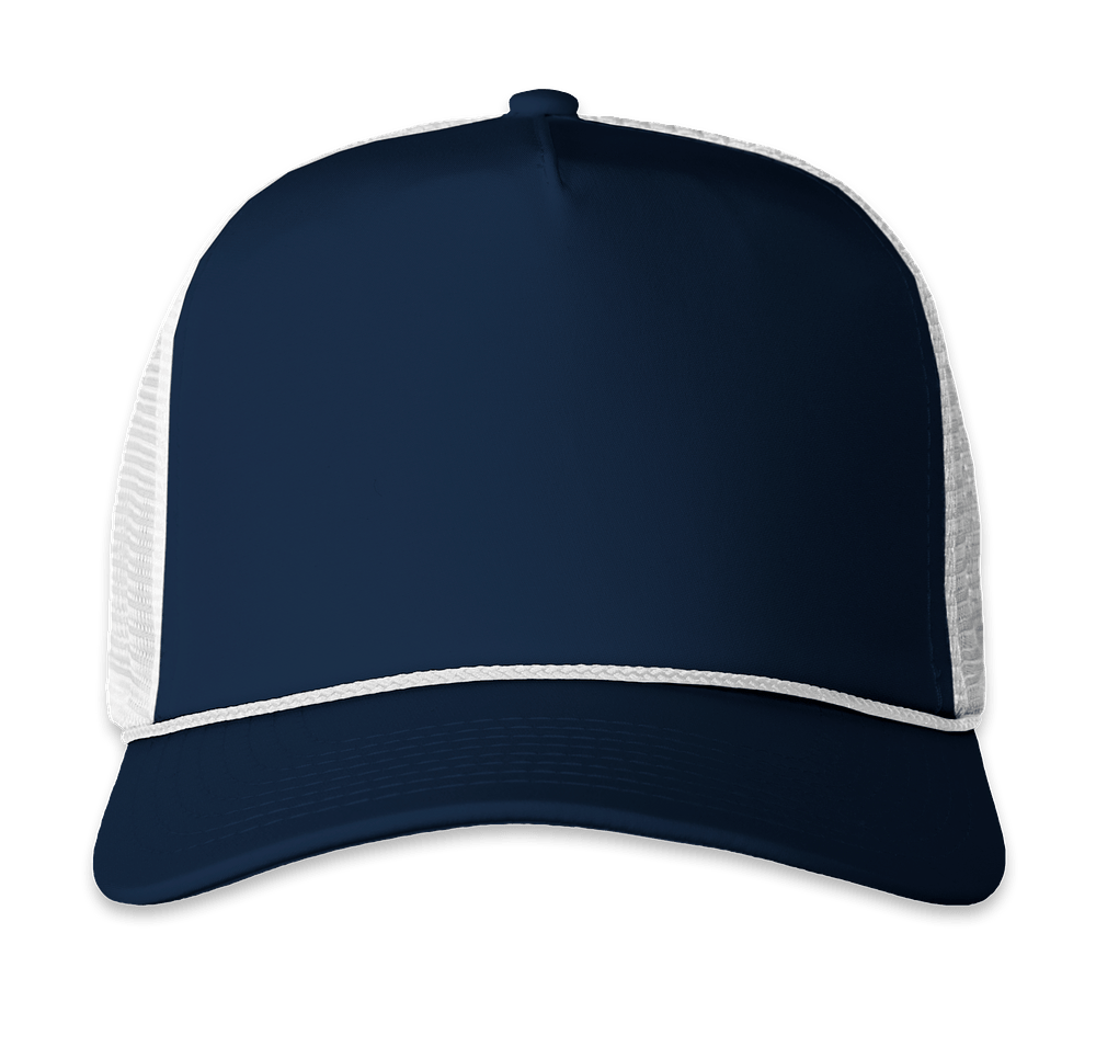 Imperial Rope Snapback Trucker Hat - Embroidered-default