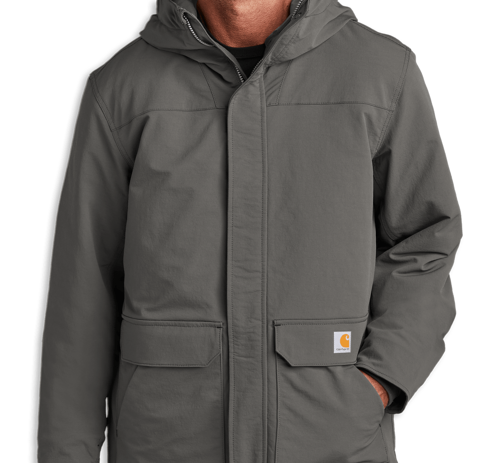 Carhartt Super Dux Hooded Insulated Jacket - Embroidered-default