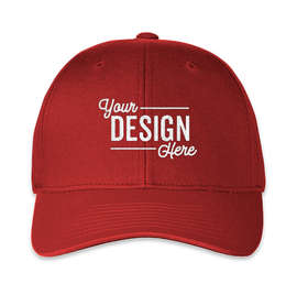 Pacific Headwear Pro-Wool Adjustable Hat - Color: Red