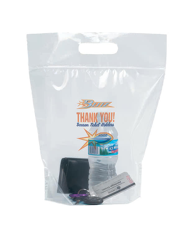 Zip-Close Plastic Handle Bag
