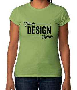 Gildan Women's Slim Fit Softstyle Jersey T-shirt - Color: Kiwi