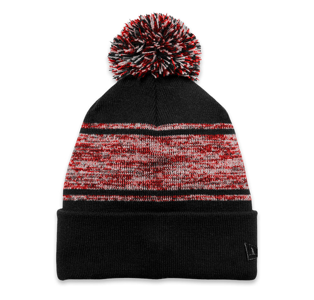 New Era Knit Chilled Pom Pom Beanie-default