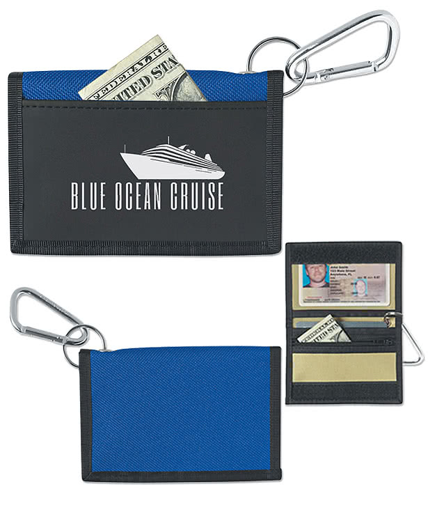 Wallet with Carabiner
